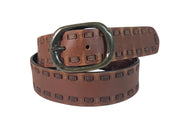 Roper Womens Belt Leather with Lacing - The Trading Stables