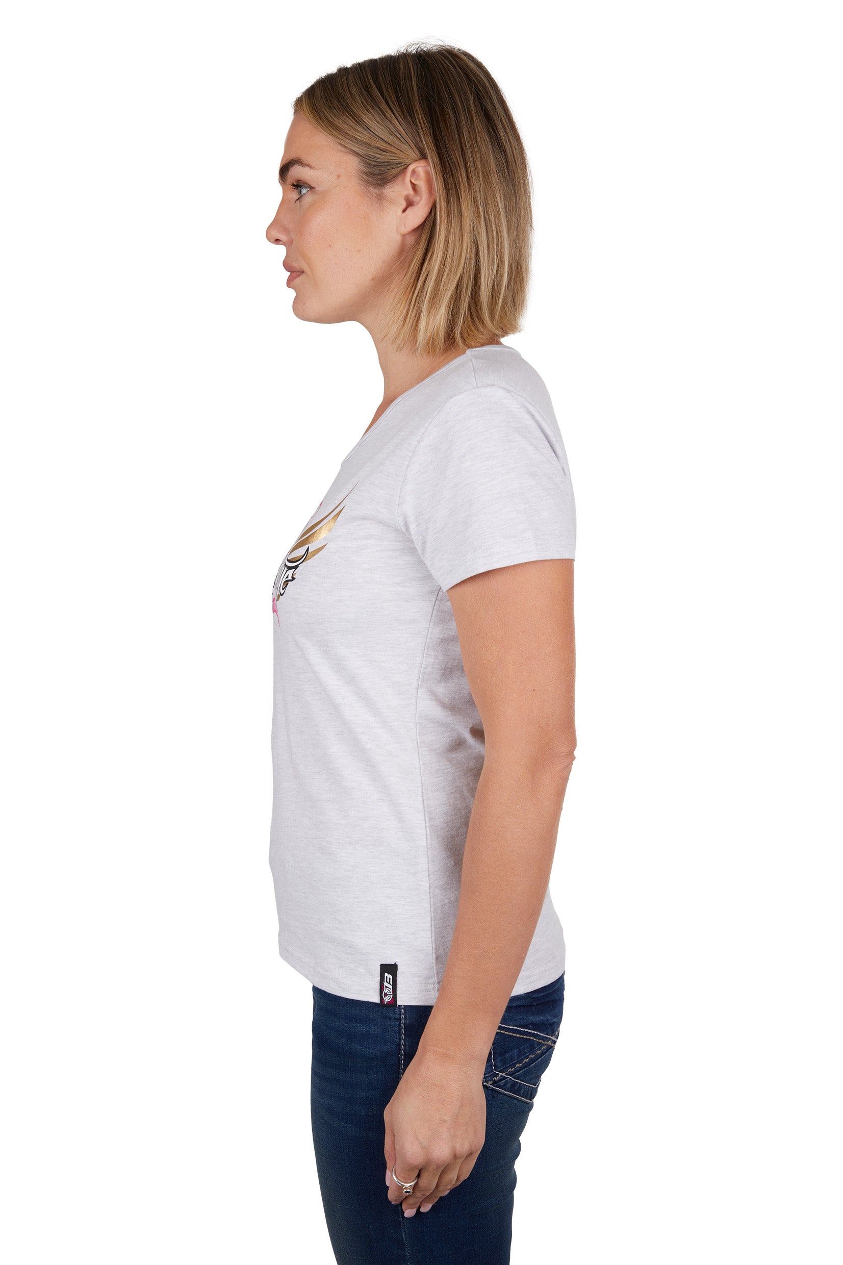Bullzye Women's Wings Tee - The Trading Stables