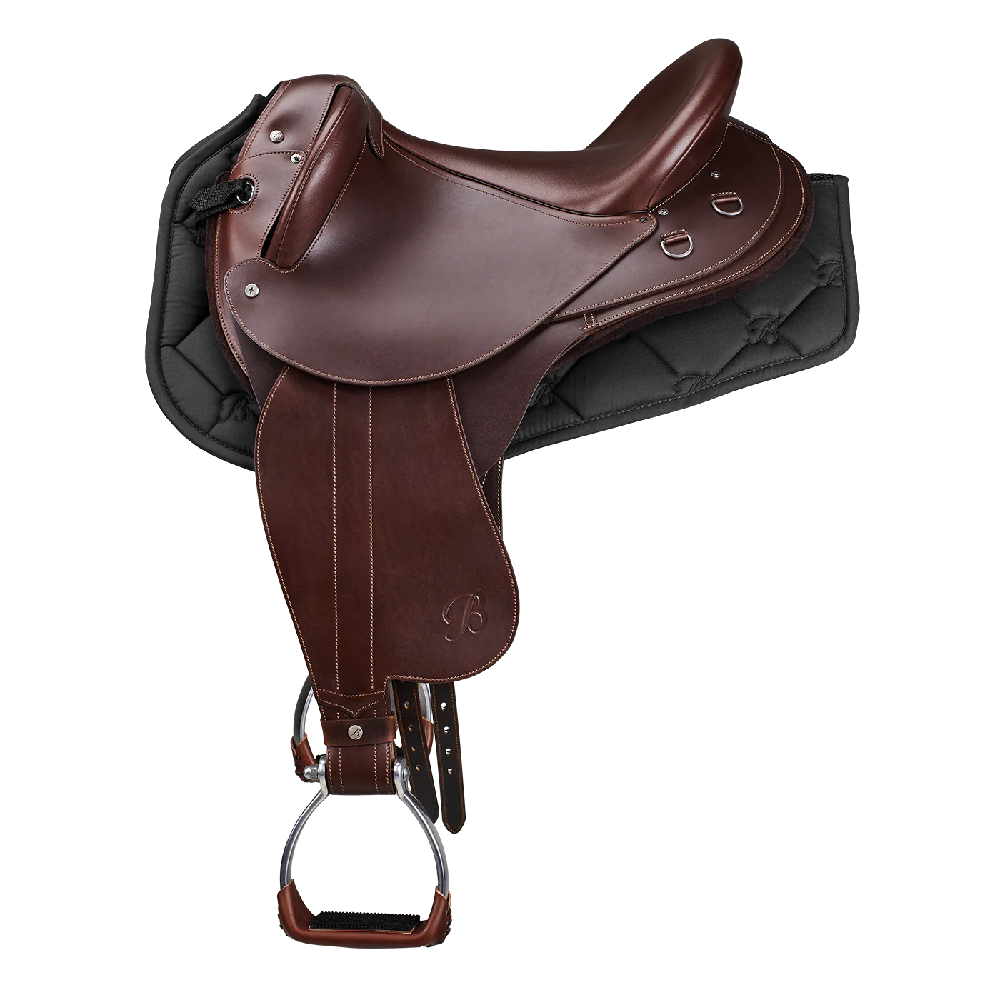 Bates Contoured Stock Saddle Pad - The Trading Stables