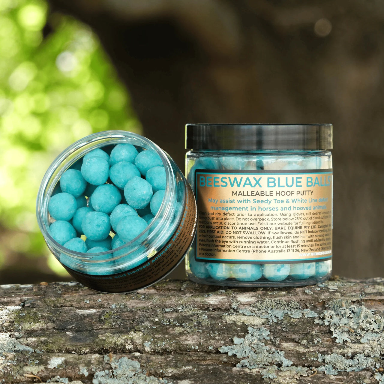 Beeswax Blue Balls for Seedy Toe / White Line Defects - The Trading Stables