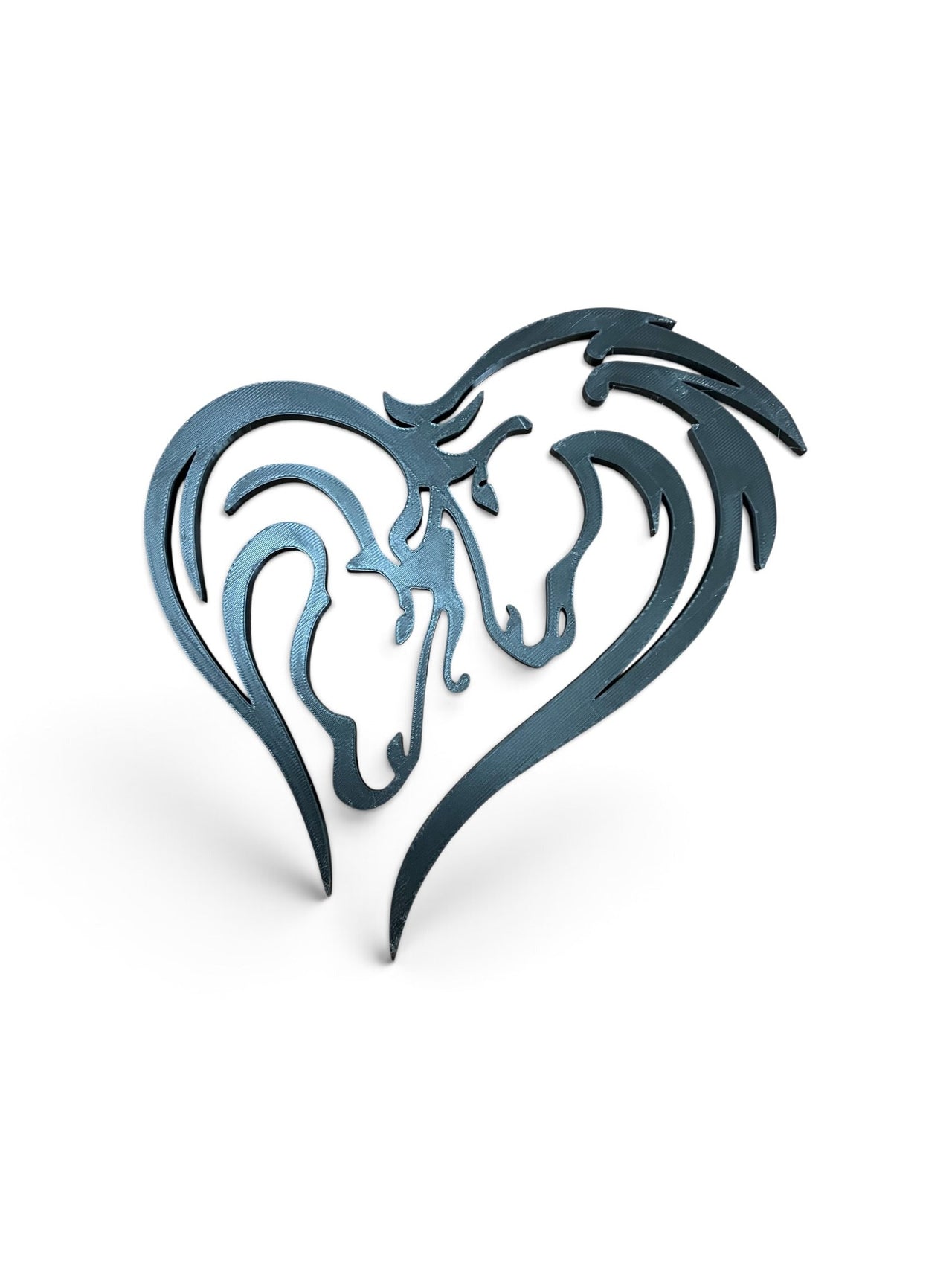 Horse Head Heart Wall Art