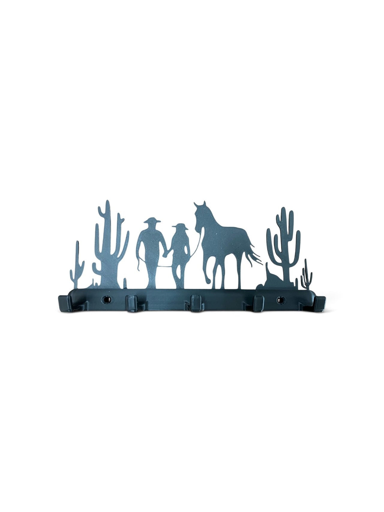 Plastic Western Horse Key Holder