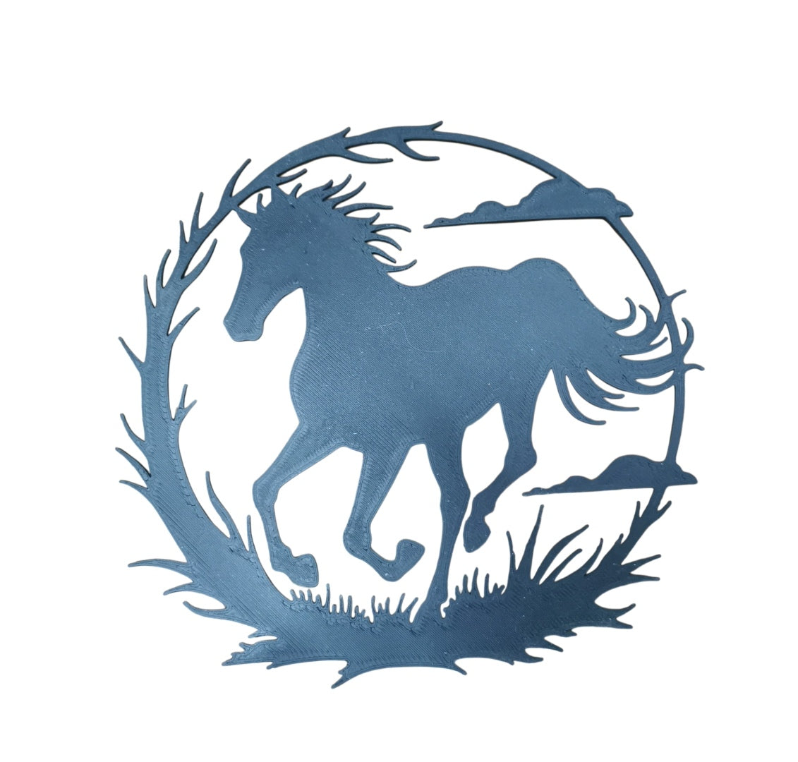 CC Circle Horse Wall Art