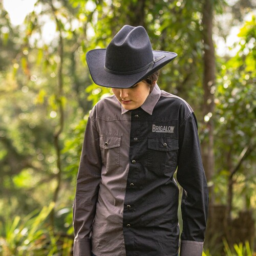 Brigalow Kids Dallas Felt Covered Western Hat