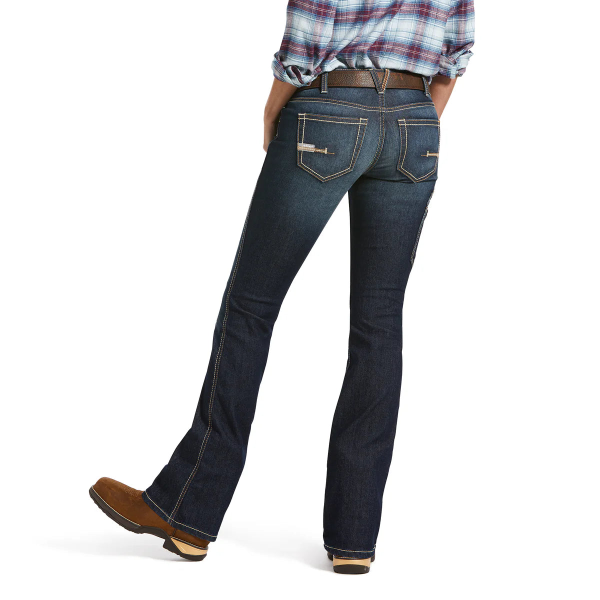 Ariat Women's Rebar DuraStretch Rivitier Boot Cut Jeans