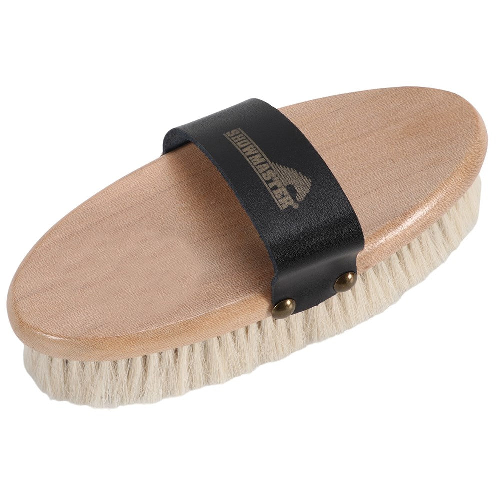 Showmaster Deluxe Goat Hair Body Brush - The Trading Stables