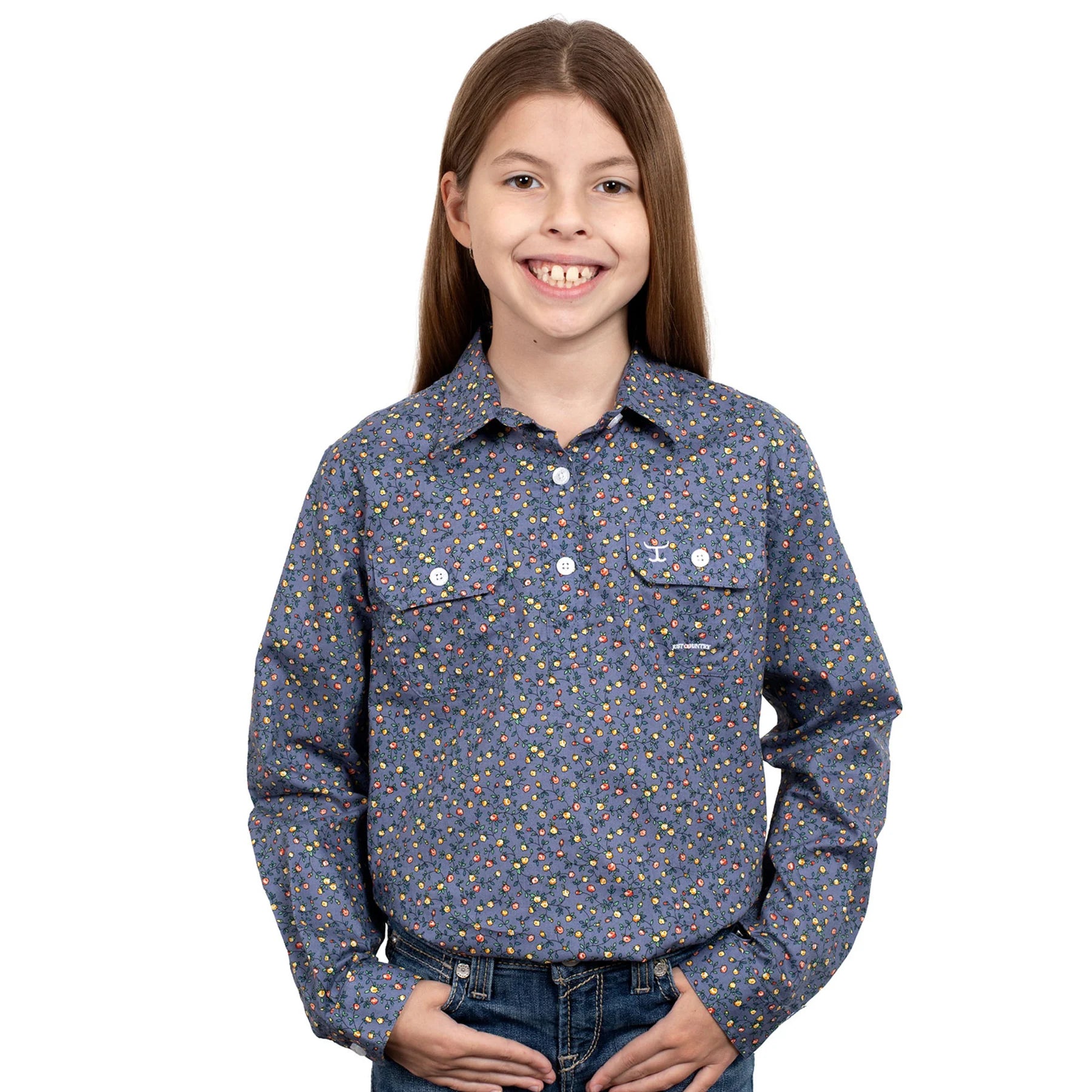 Just Country Girls Harper Work Shirt - The Trading Stables