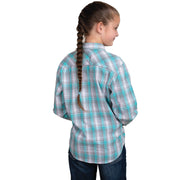 Just Country Girls Harper Half Button Print Workshirt - The Trading Stables