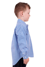 Kids Hard Slog Devin Half-Placket Shirt - The Trading Stables