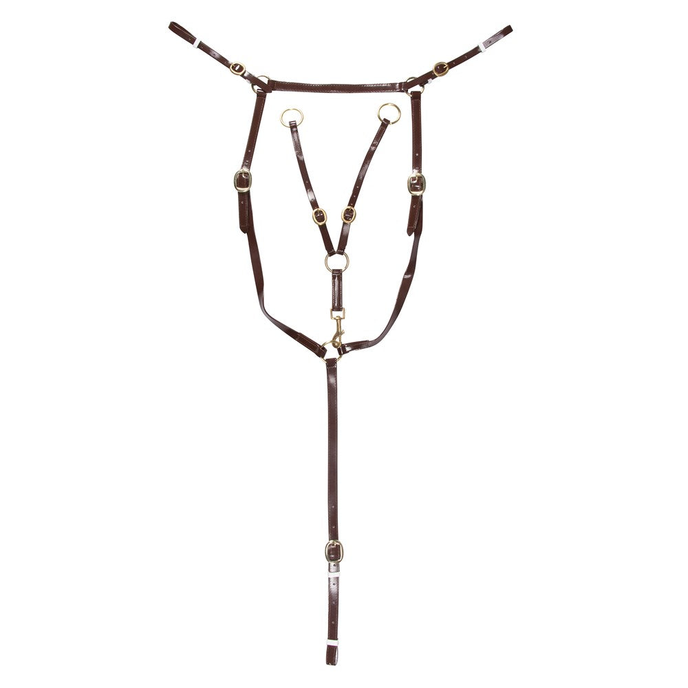 Horse Sense Brass Stockman's Breastplate