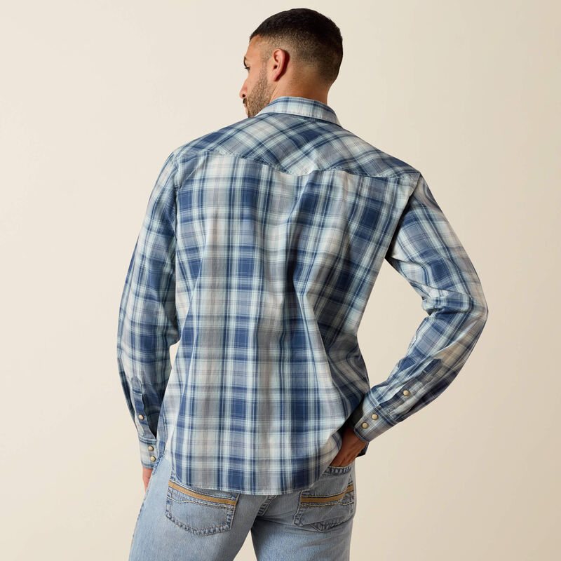 Ariat Mens Retro Heathcliff Plaid LS Shirt