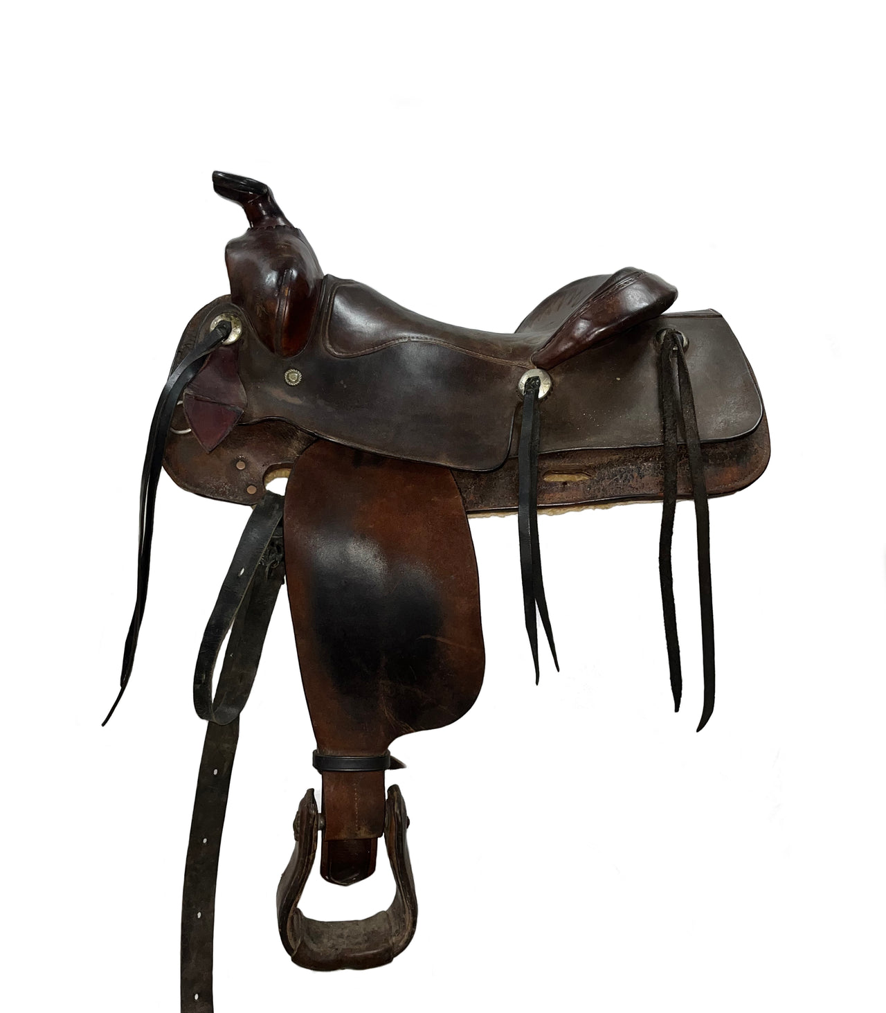 Western Saddle FQHB 16 Inch Second Hand - The Trading Stables