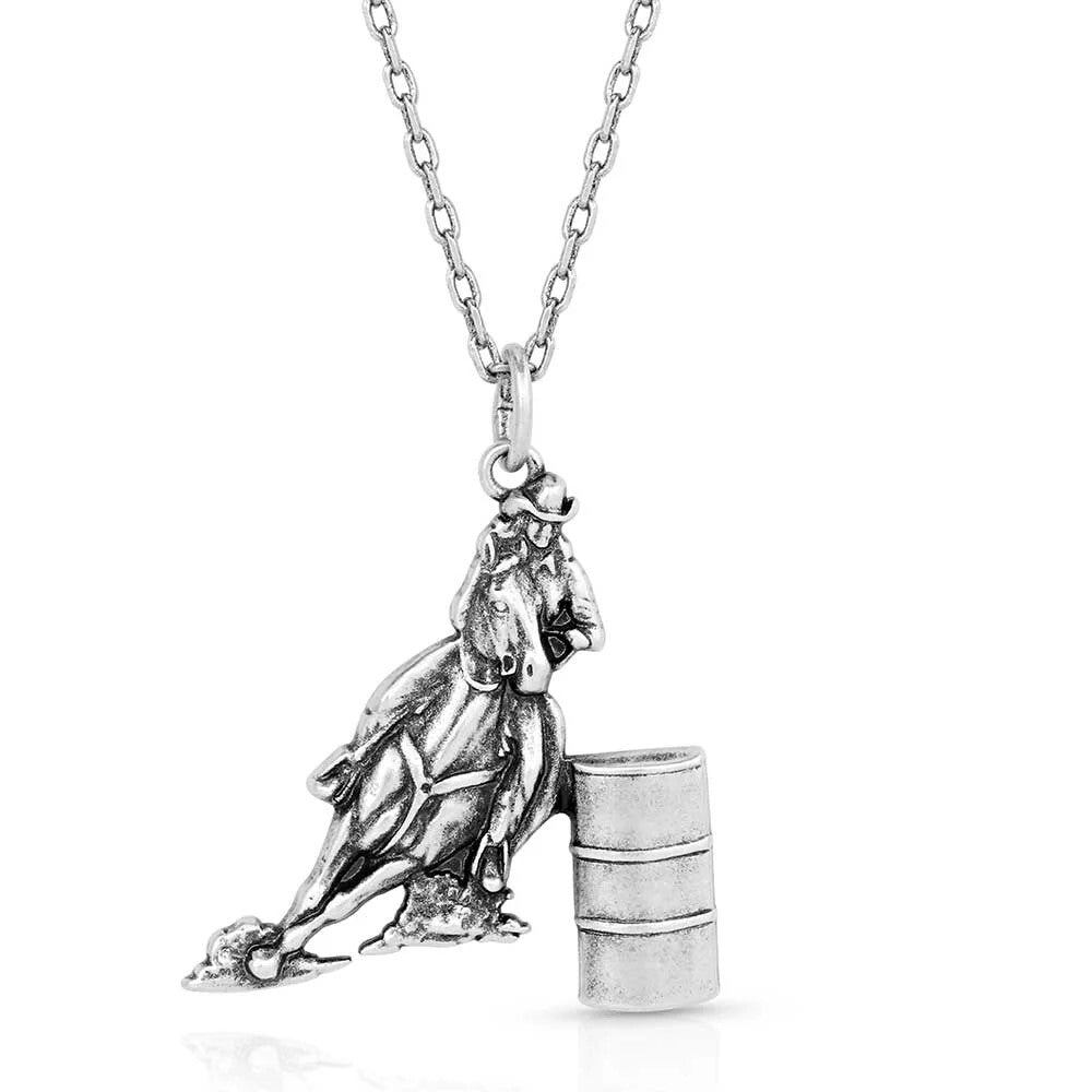 Montana Barrel Racer Pendant/Necklace - The Trading Stables