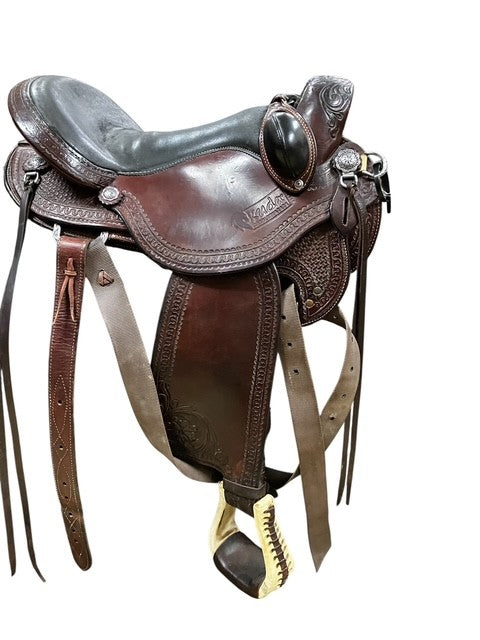 Kuda Flex Half Breed Saddle  16 in