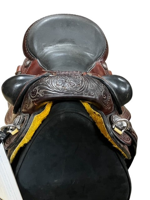 Kuda Flex Half Breed Saddle  16 in - The Trading Stables
