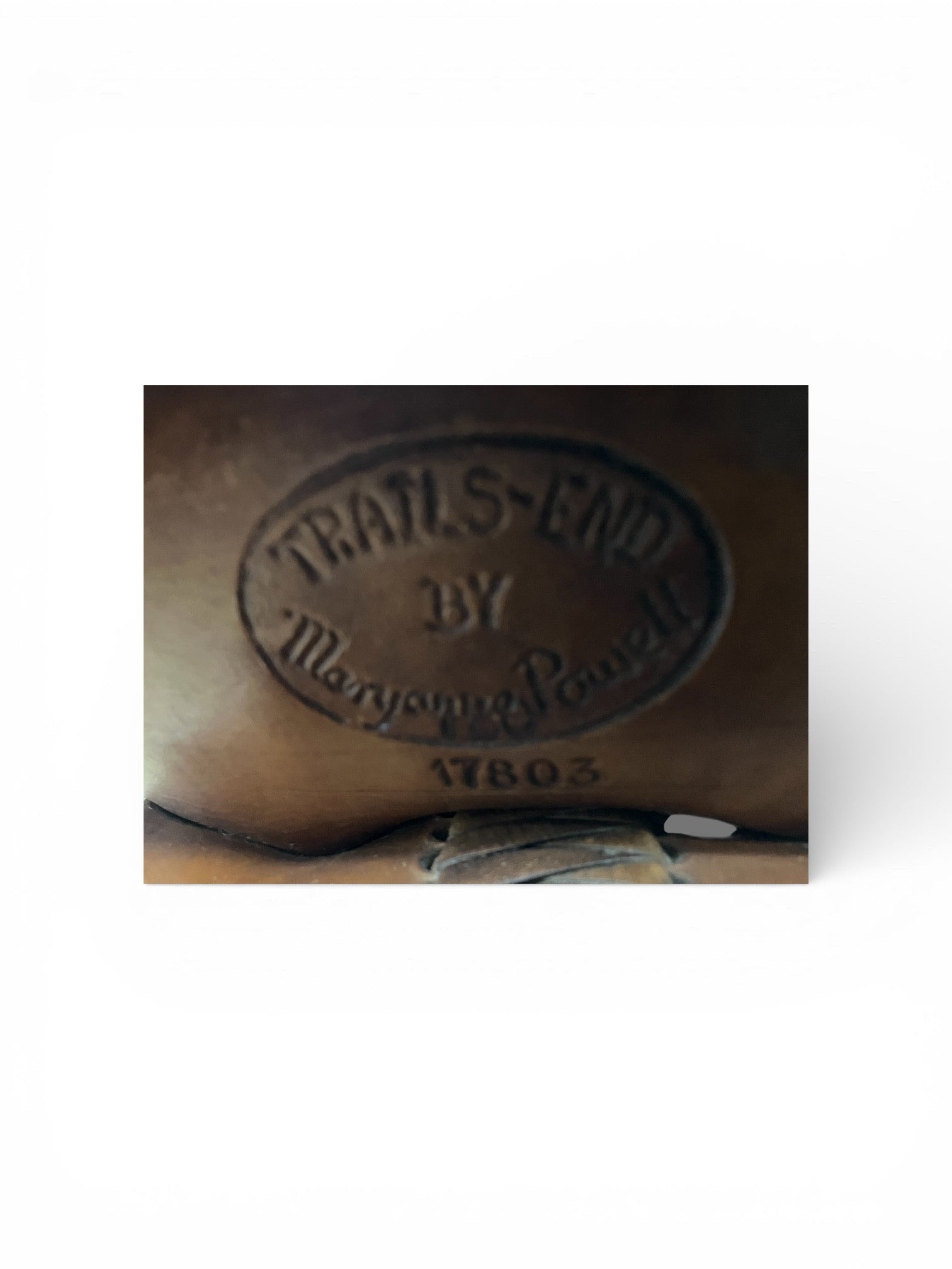 Maryanne Powell Western  16.5 in Second Hand - The Trading Stables