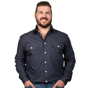 Just Country Mens Austin Full Button Work Shirt - The Trading Stables