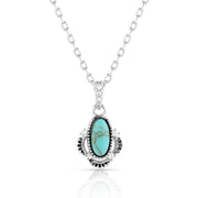 Montana Silversmiths Turquoise Treasure Necklace - The Trading Stables