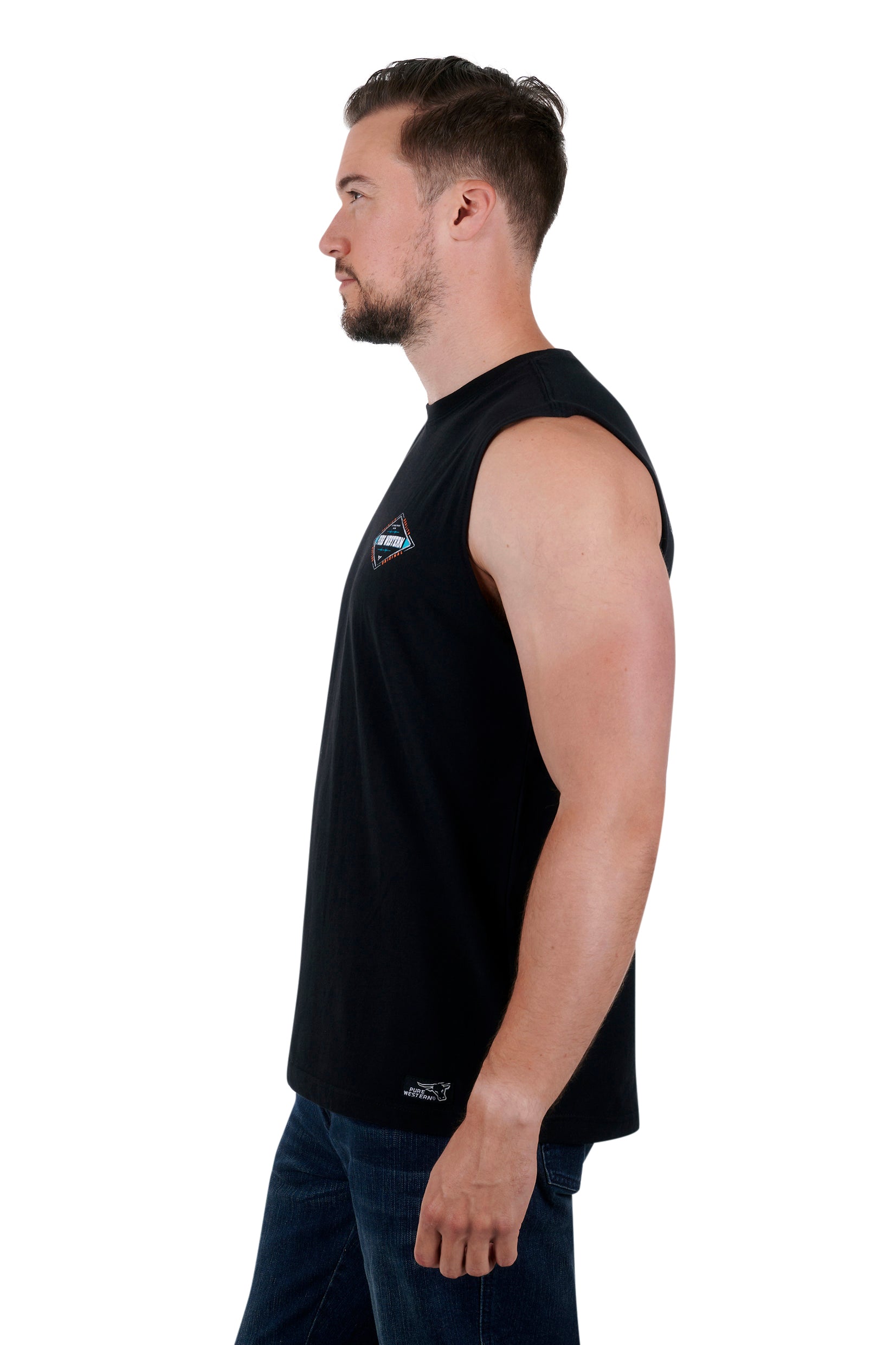 Men's Damian Muscle Tank - The Trading Stables