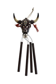 Steer Head Wind Chime - The Trading Stables