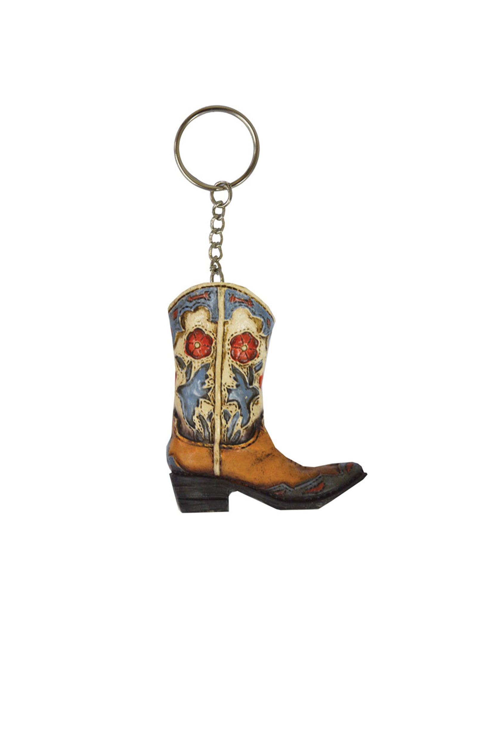 Boot Dove and Flower Keychain - The Trading Stables