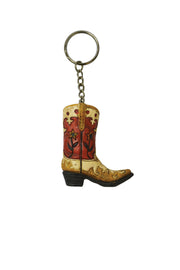 Flower Boot Keychain - The Trading Stables