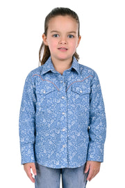 Pure Western Girls Giselle Long Sleeve Shirt - The Trading Stables