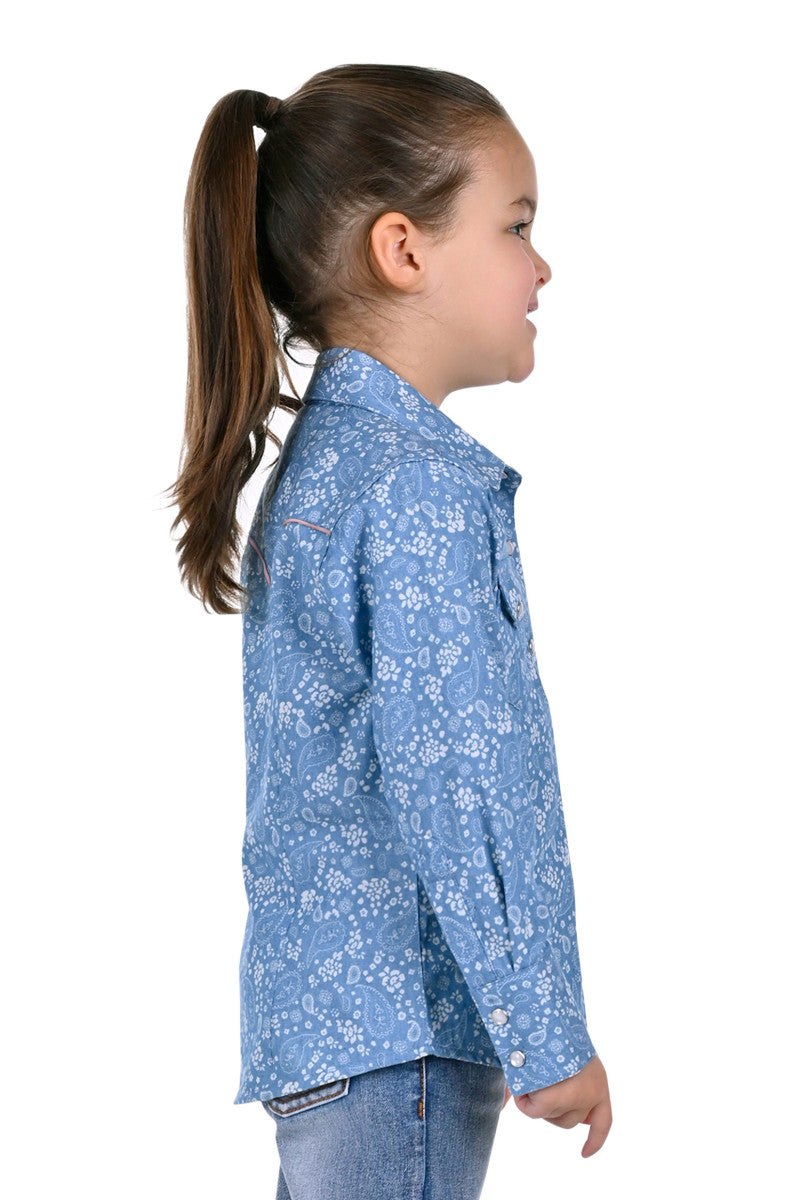 Pure Western Girls Giselle Long Sleeve Shirt - The Trading Stables