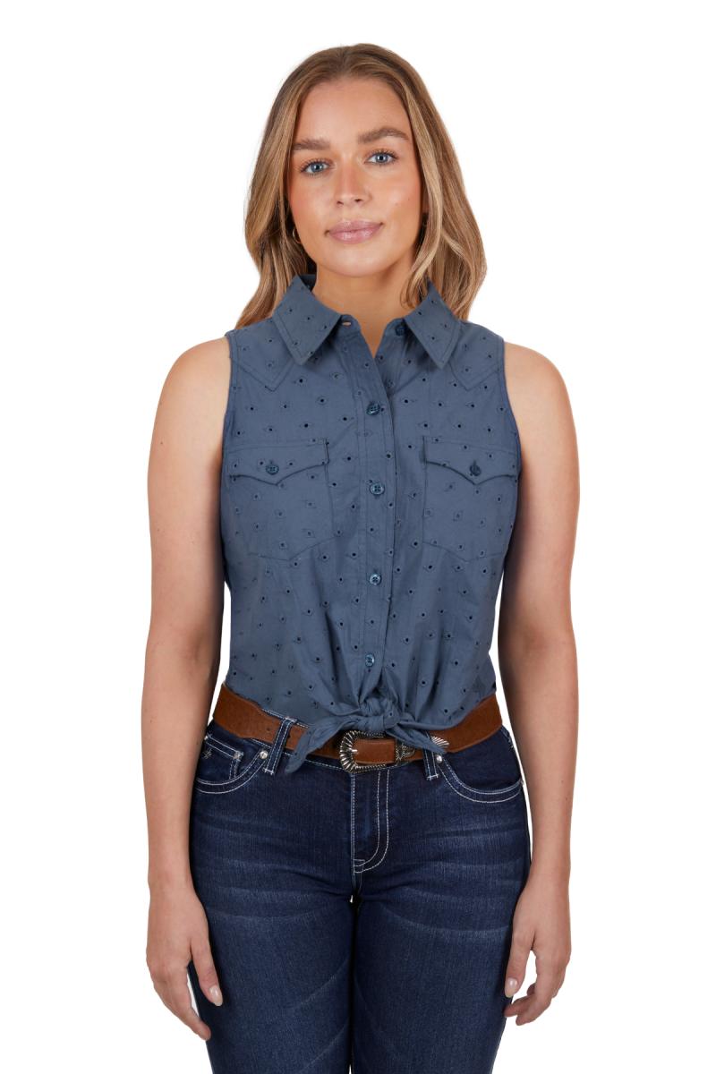 Pure Western Women's Lola Sleeveless Shirt