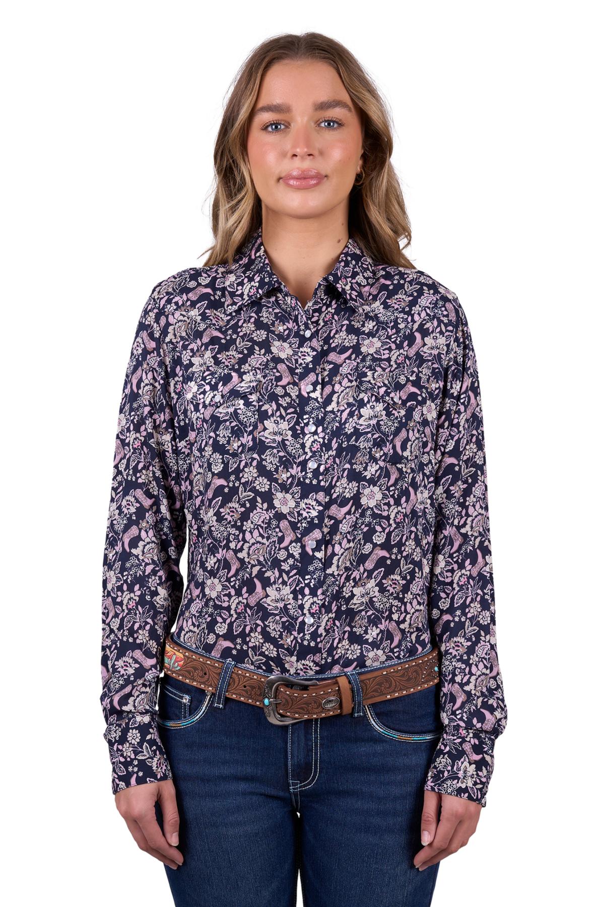 Pure Western Hannah Long Sleeve Shirt