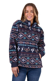 Pure Western Women's Luna 1/4 Zip Pullover - The Trading Stables