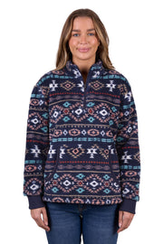 Pure Western Women's Luna 1/4 Zip Pullover - The Trading Stables