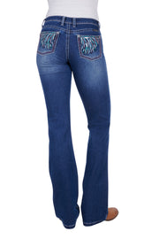 Pure Western Women's Skylar Relaxed Rider Jeans - The Trading Stables