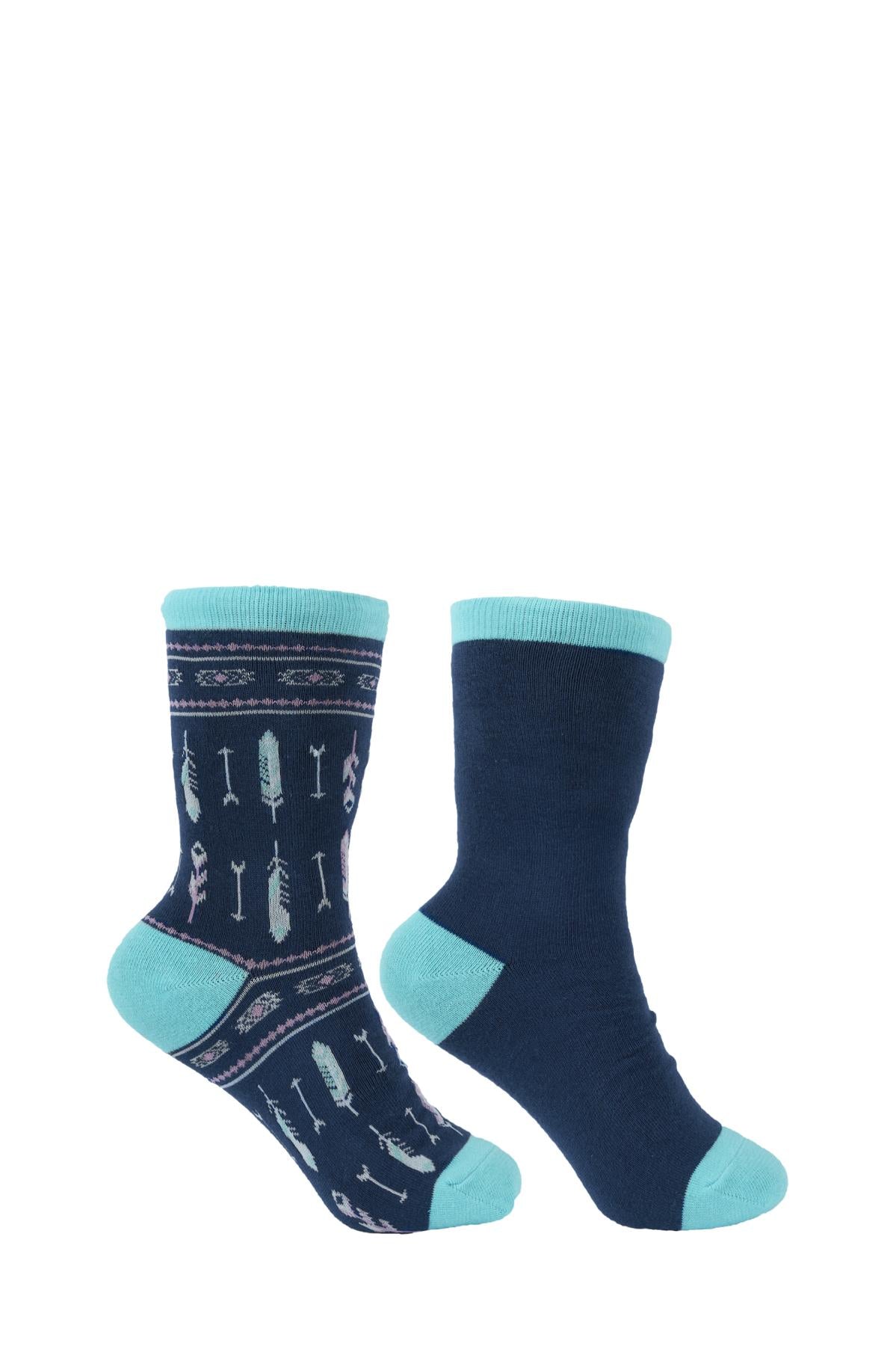 Pure Western Adult Crew Socks