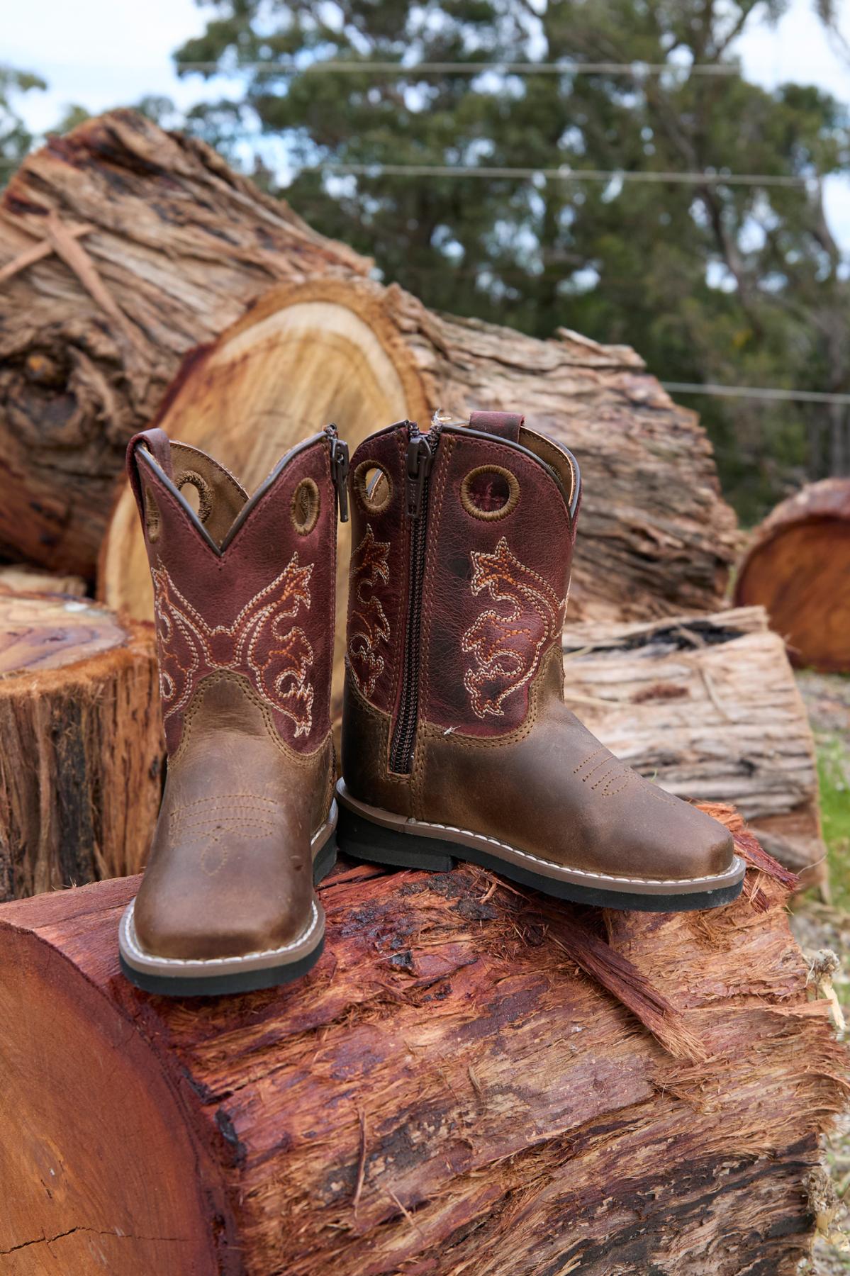 Pure Western Toddlers Levi Boots - The Trading Stables