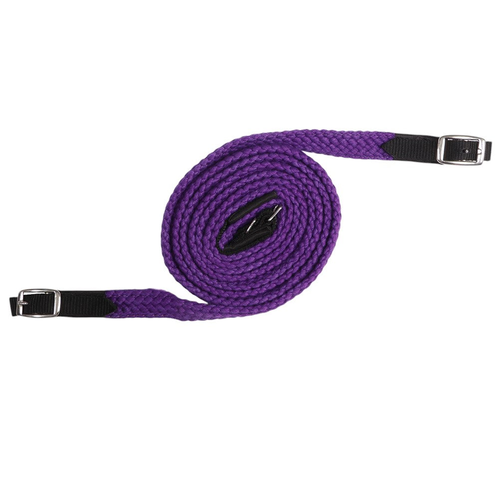 Vivid Cotton Hack Reins - The Trading Stables