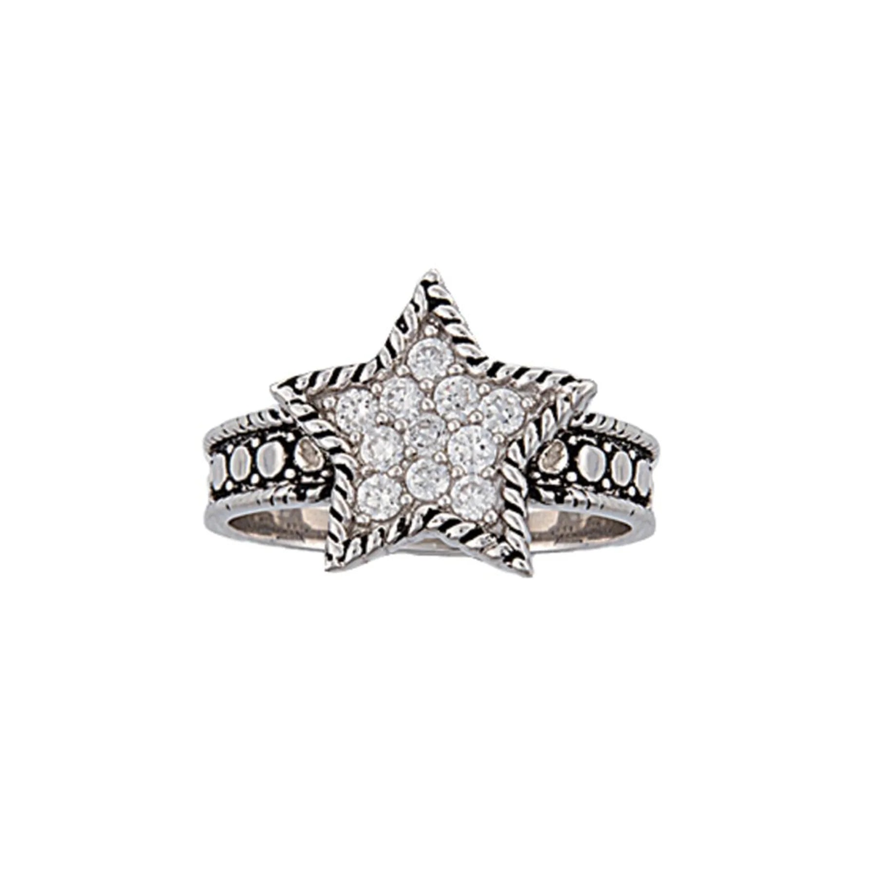 Montana Silversmiths Star Bright Ring - The Trading Stables