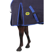 Ripstop Horse Rug Navy w/Blue Trim - The Trading Stables