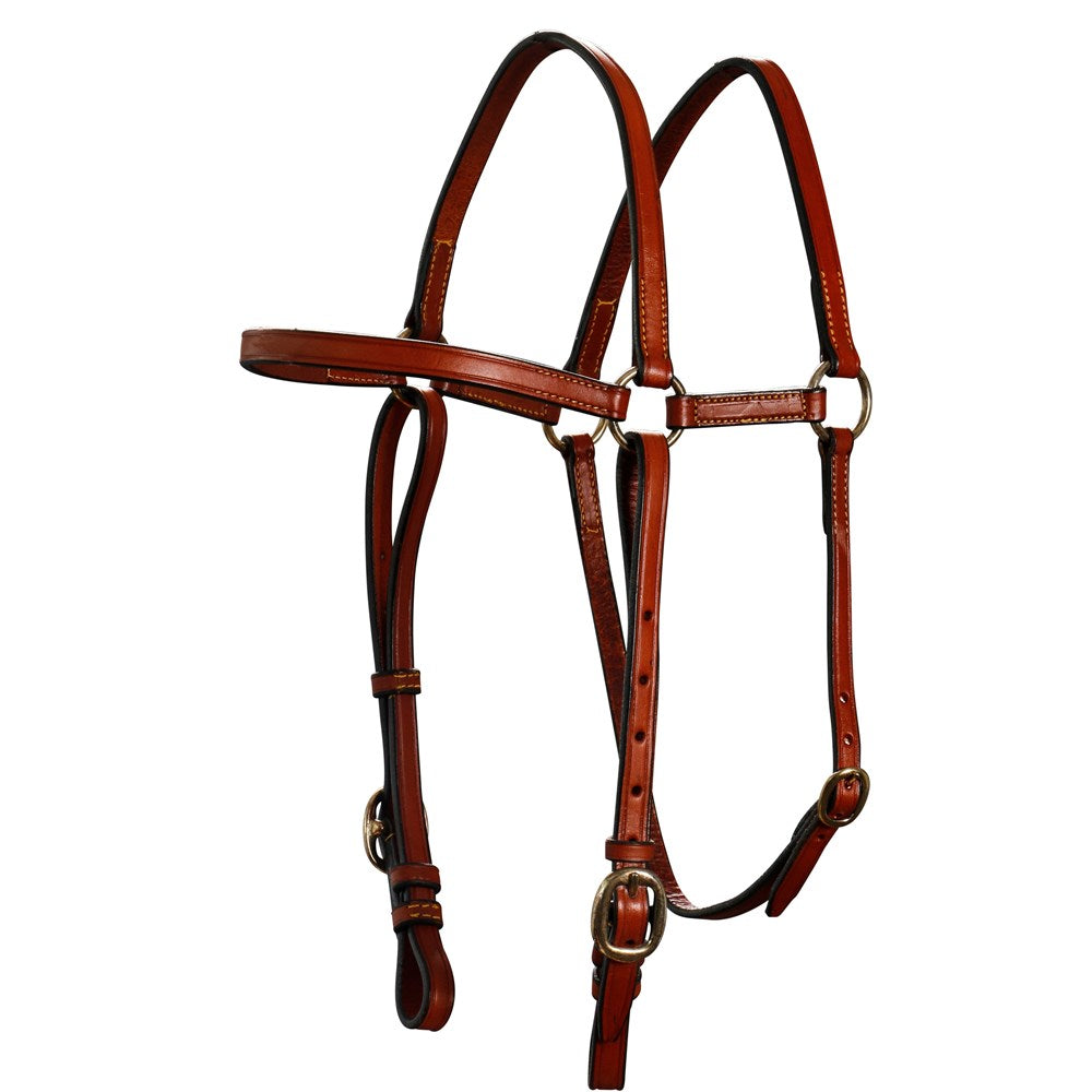 Fort Worth 5/8 inch Extended Barcoo Bridle Head - The Trading Stables