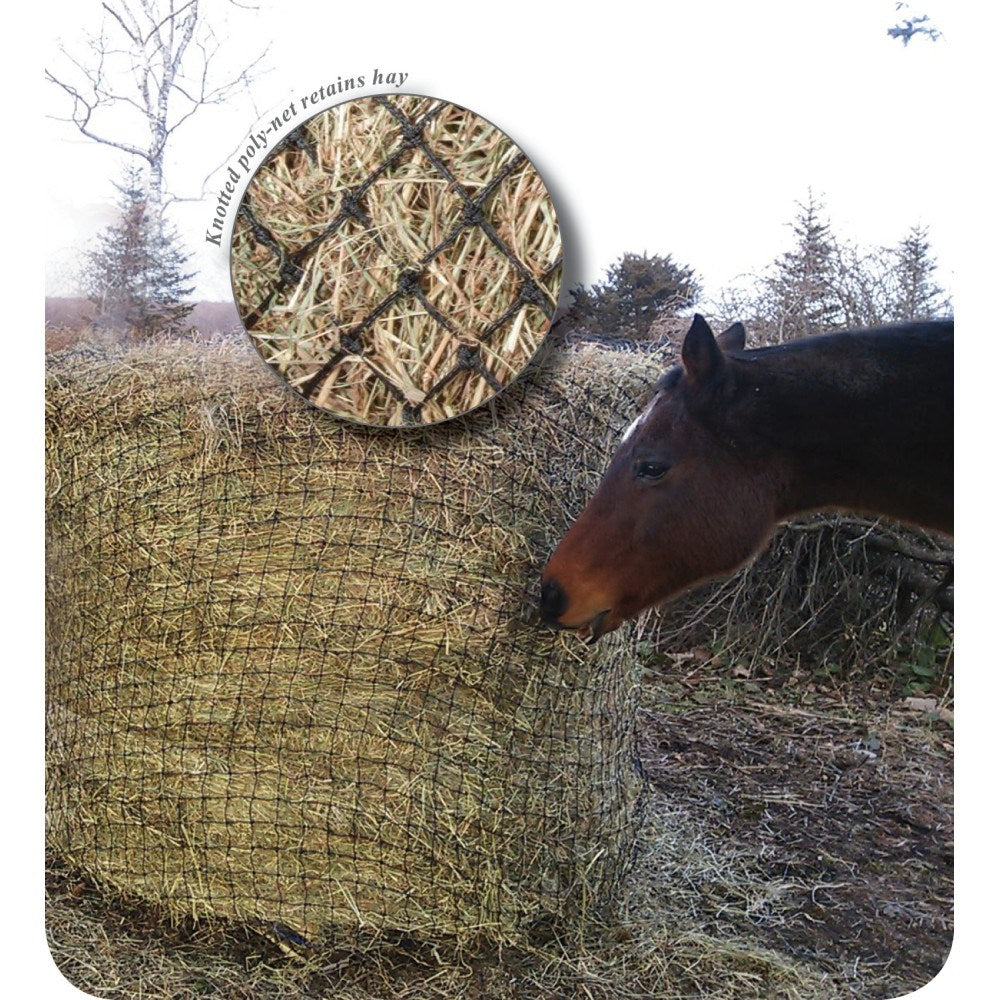 Showmaster Round Bale Poly Slow Feed Haynet Medium 5X4