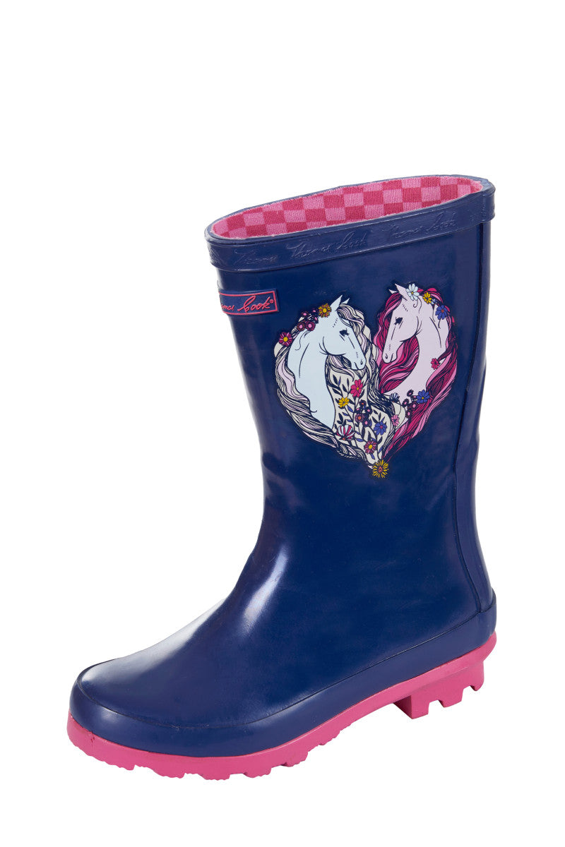 Thomas Cook Kid's Horse Heart Gumboots