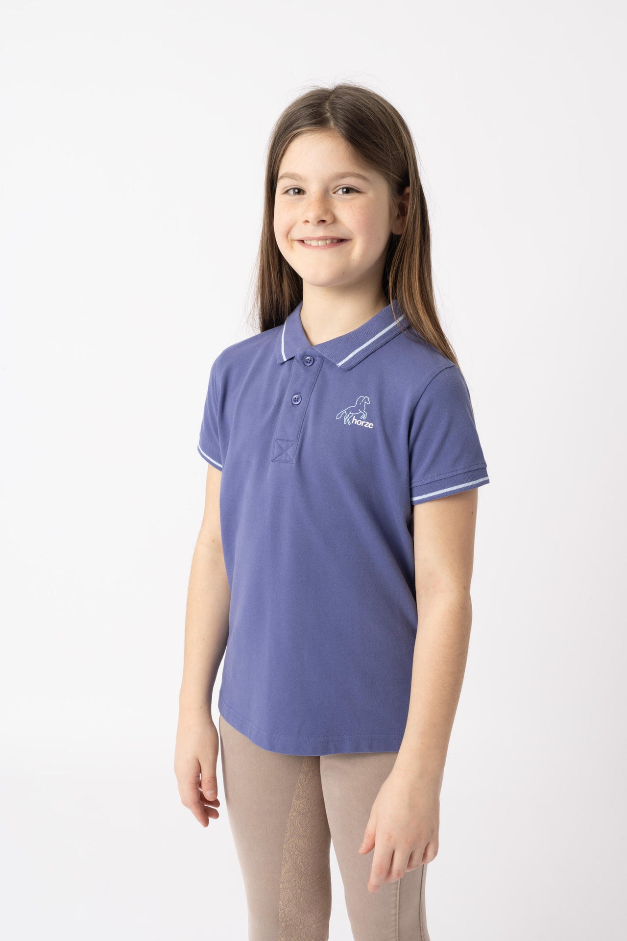 Horze Sohra Kids' Functional Poloshirt