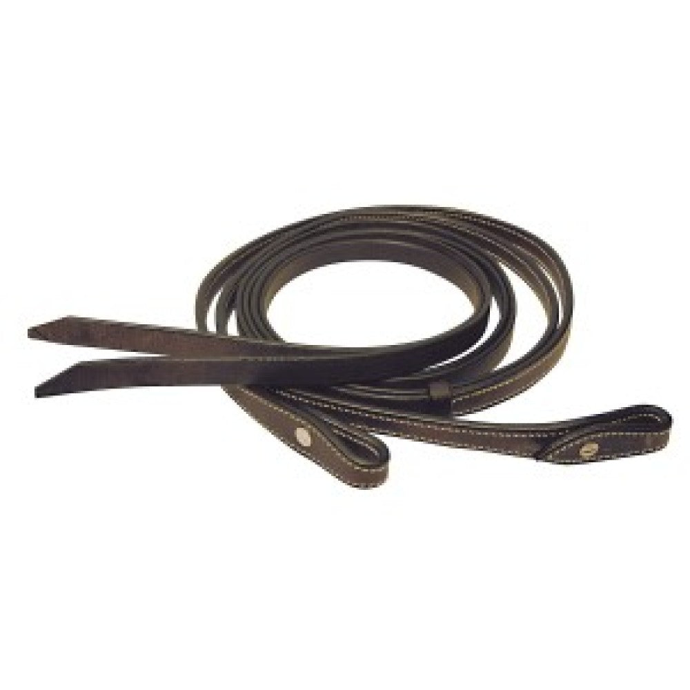 Texas-Tack Split Reins w/Plain Concho Ends - The Trading Stables