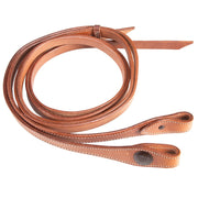 Texas-Tack Split Reins w/Plain Concho Ends - The Trading Stables
