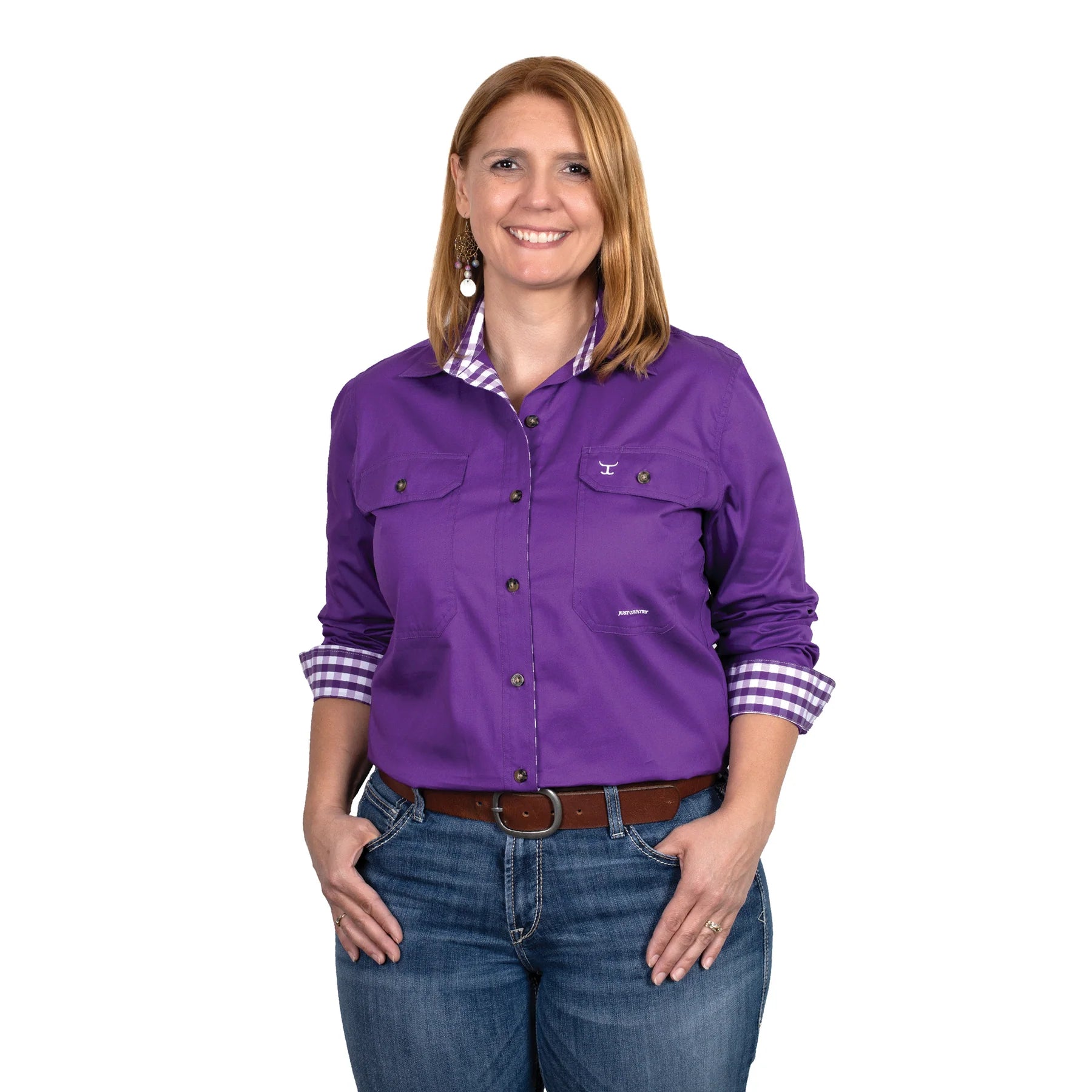 Just Country Women's Brooke Workshirt - The Trading Stables