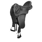 Wintec 500 Stock with Swinging Short Fender Flock - The Trading Stables