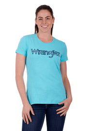 Wrangler Women's Addison Short Sleeve Tee - The Trading Stables