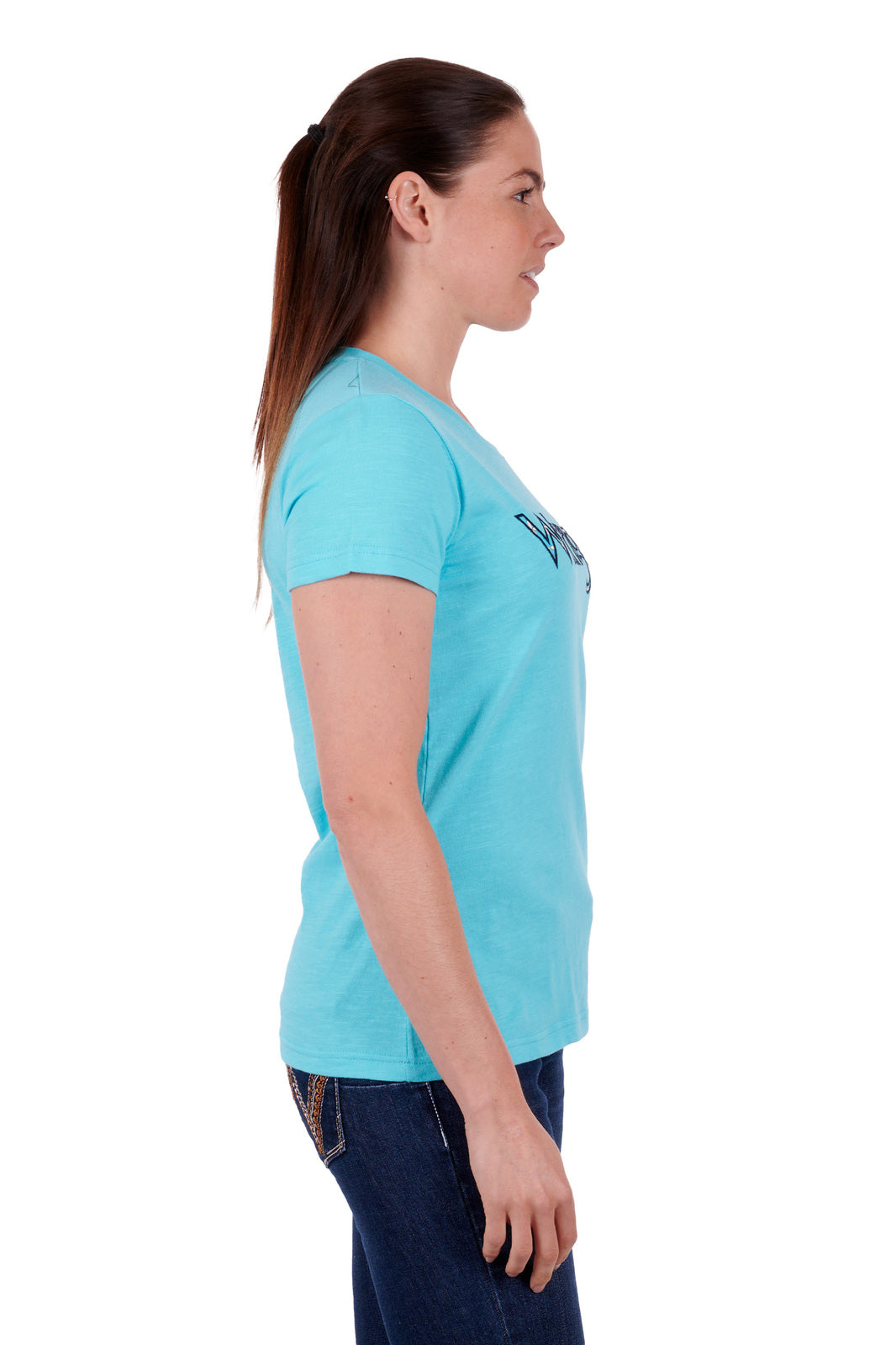 Wrangler Women's Addison Short Sleeve Tee - The Trading Stables