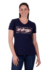 Wrangler Women's Iris Short Sleeve Tee - The Trading Stables