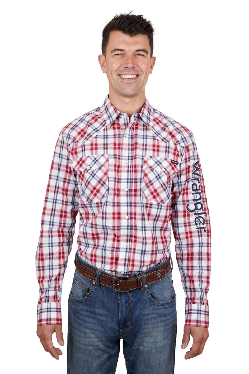 Wrangler Men's Dan Logo Shirt